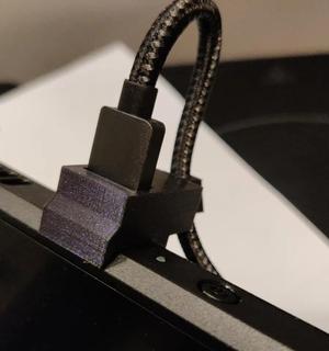 steam deck: usb-c port cable strain relief   