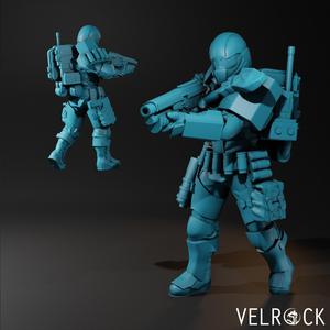 Tempest Guardsman Shock Trooper 2 (Male) (PRESUPPORTED)