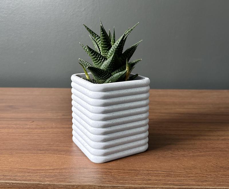 Square Poppy Planter