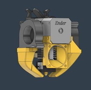 Ender 3 v3 se upgrade to 40mm and 5015 fans +KE hotend option   