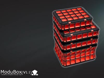 ModuBox - Gridfinity compatible, configurable, box   