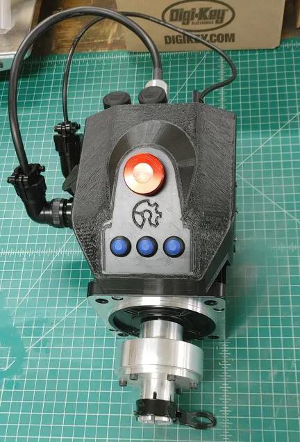 Compact Motor Mounted OpenFFBoard TMC Enclosure