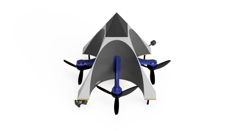 Pyramid Quadcopter Drone