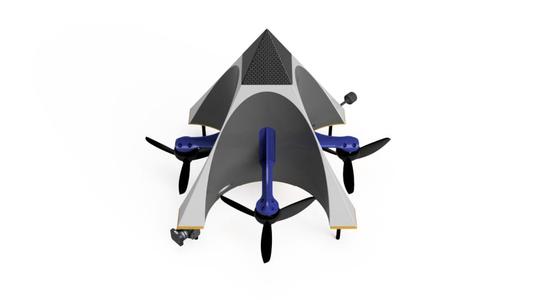 Pyramid Quadcopter Drone