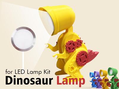 Dinosaur LED Lamp Kit 恐龙台灯