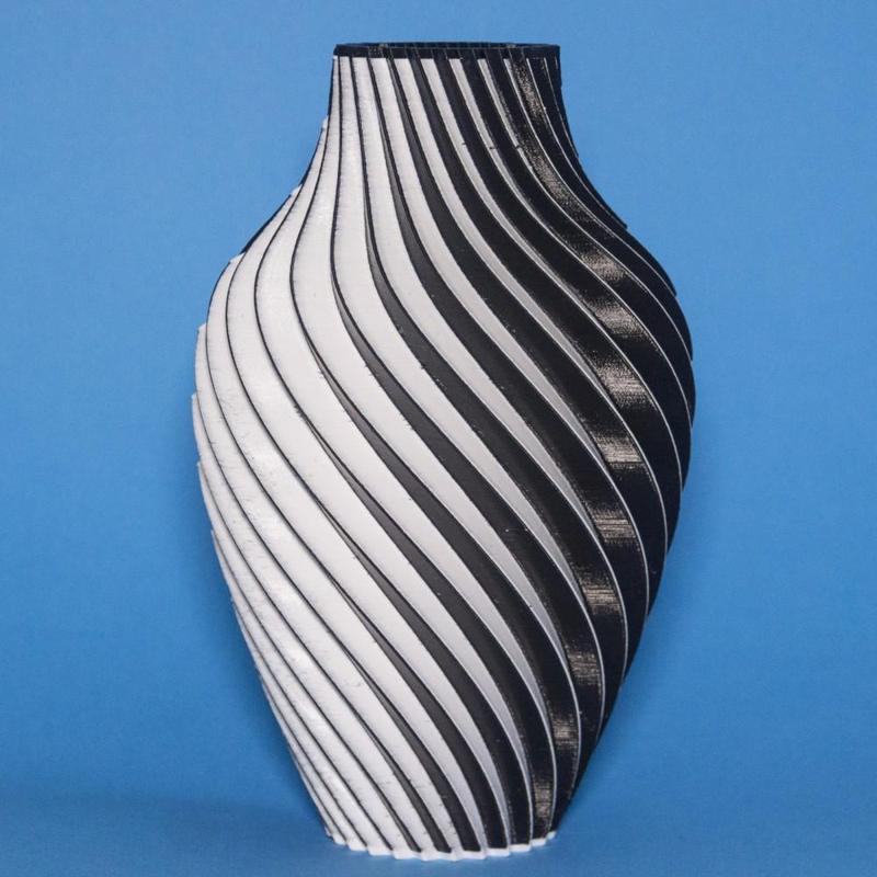 Chromatic Split Vase