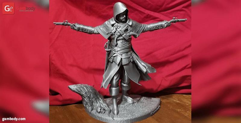 Edward Kenway 3D Model | Static + Assembly