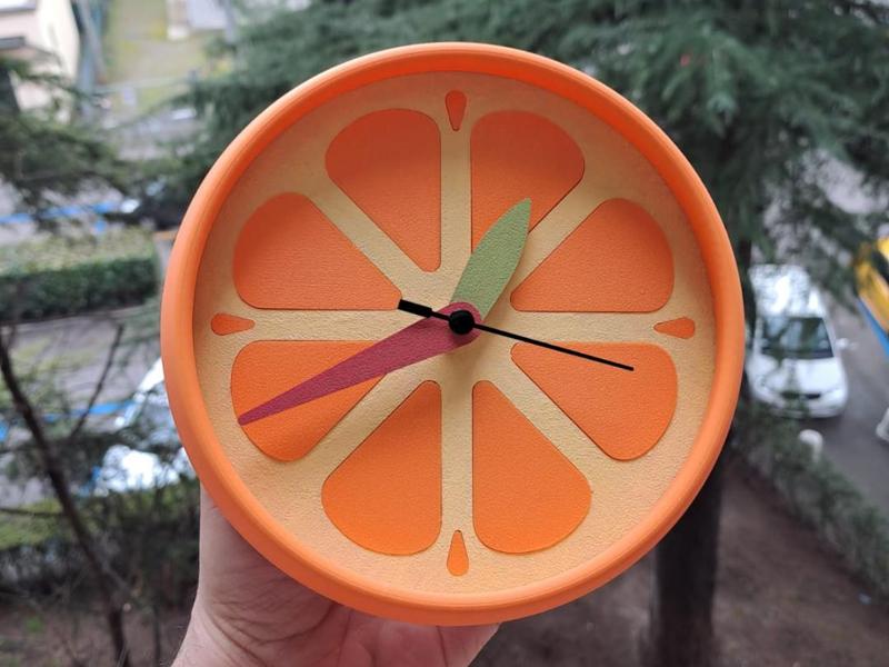 Orange Clock Animal Crossing