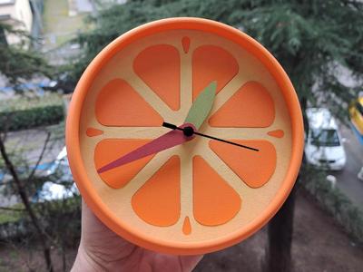 Orange Clock Animal Crossing