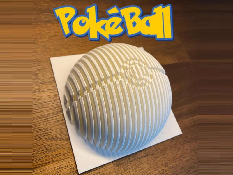 Pokéball Layer Sculpture
