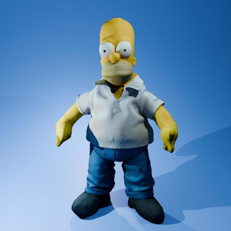 Homer Simpson Plush