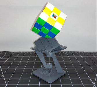 Tensegrity Rubik’s Cube Stand