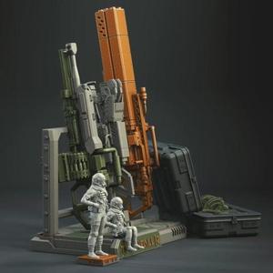 Titanfall Militia Pilot and Weapons Pack STL Files for 3D Printing | Assembly Model