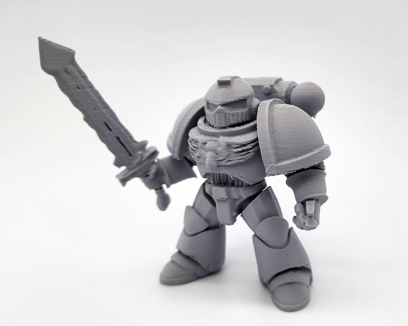 Space Marine with Sword Miniature