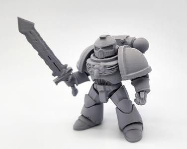 Space Marine with Sword Miniature