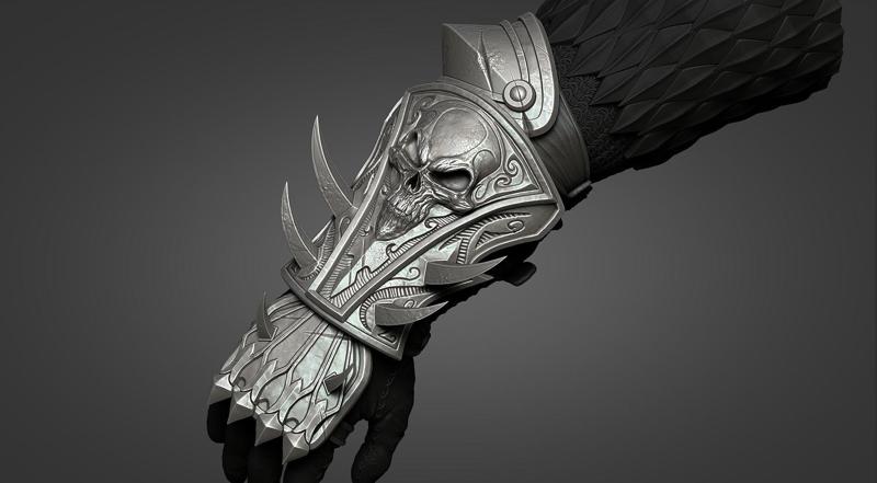 Lich King armor – arm