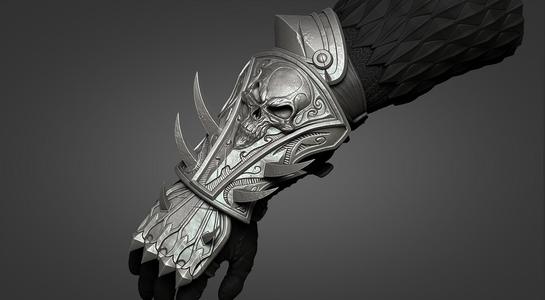 Lich King armor – arm