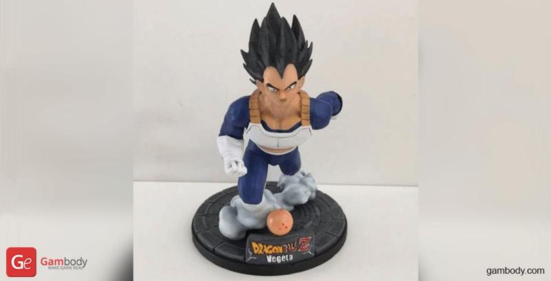 Vegeta 3D Printing Figurine | Assembly