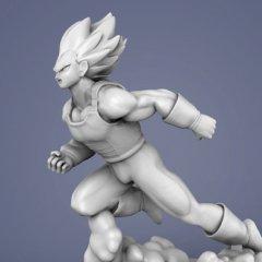 Vegeta 3D Printing Figurine | Assembly