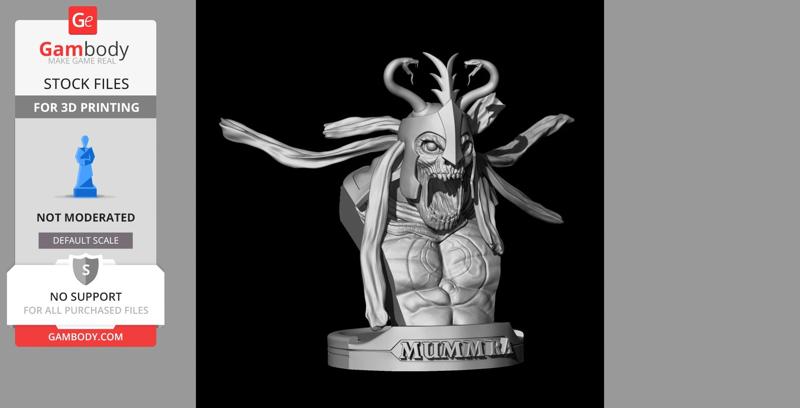 Bust Mumm-Ra Thundercats collectibles stl files