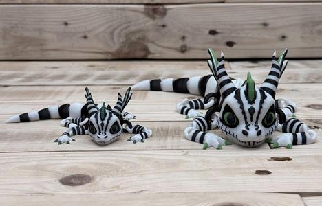 Beetlejuice Inspired Dragon