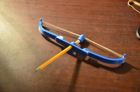 Rubber-Band Bow and Arrow