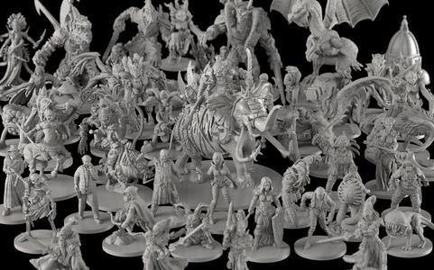 Board game Bundle 3D Model Collection