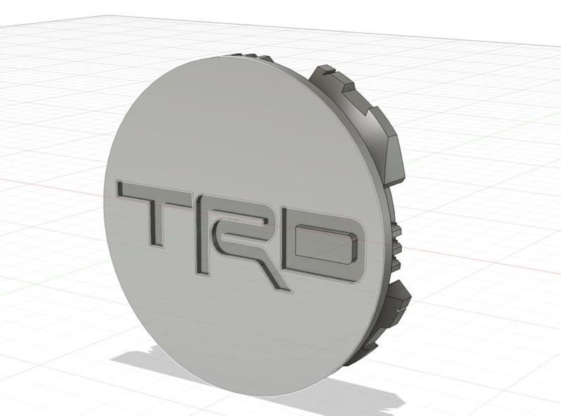 TRD center wheel cap