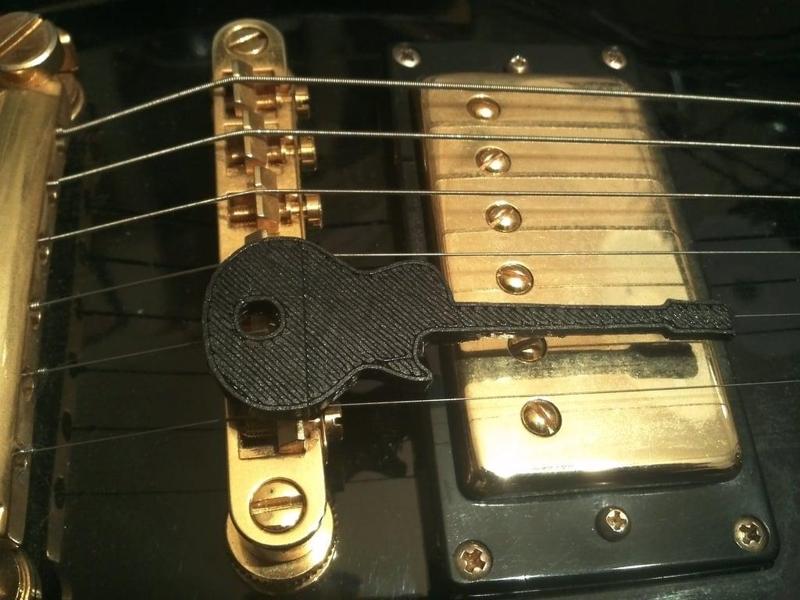 Guitar Keychain