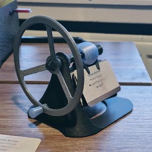 Rotating business card holder