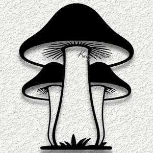 garden mushroom toadstoo WALL ART HOME DECORtl