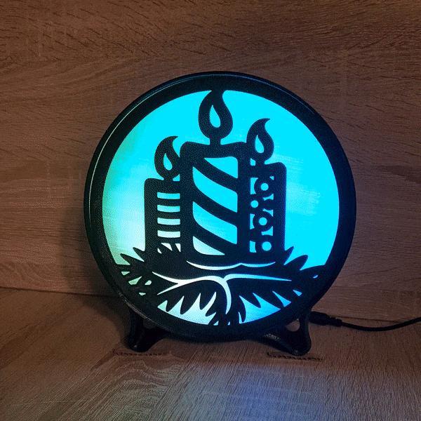ROUND LED LAMP