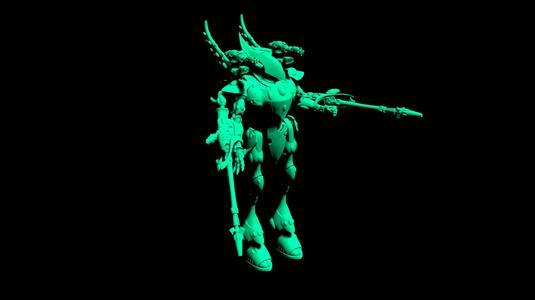 Poncey Space Elf Large Robot Walker