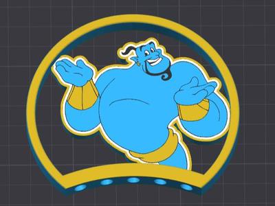 Genie Disney Ear for 5 magnet modular headband