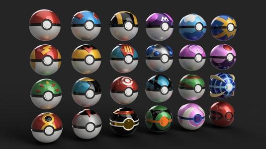 Pokemon – Assorted Poke Ball Set – 24 Opening and Closing Models