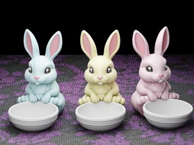Easter Bunny Chocolate Bowl