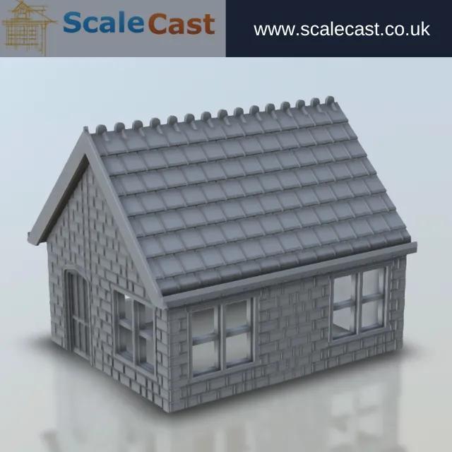 Stone Cottage with Slate Roof