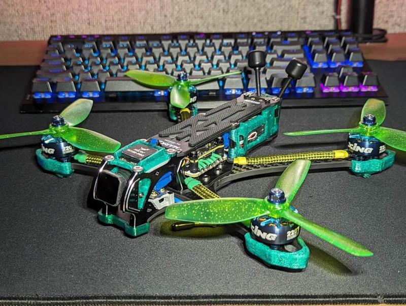 GEPRC Mark5 Camera, GPS, VTX & Antenna Custom Mounts