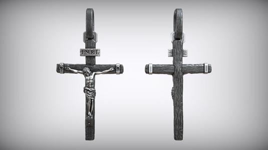 Jesus Christ Crucifixion Christian Cross Pendant