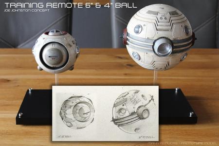 Joe Johnston Concept Jedi Training Remotes