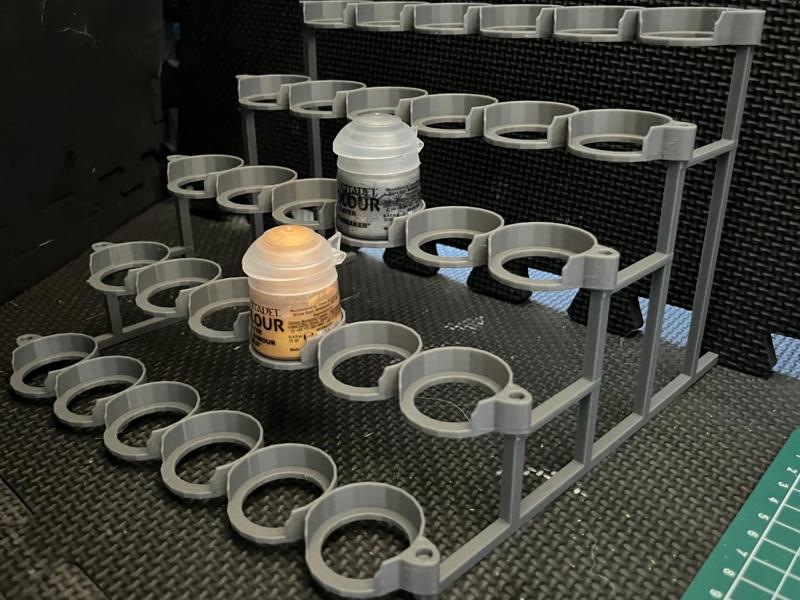 30 Bottle Citadel Paint Rack 76.5g