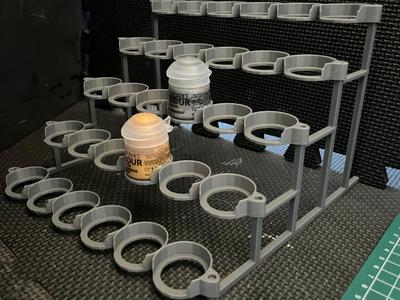 30 Bottle Citadel Paint Rack 76.5g