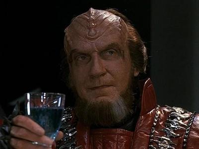 Chancellor Gorkon figure head- Star Trek 6