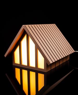 Cabin Book Rest Lamp
