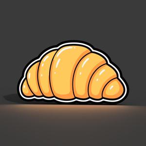 Croissant Lightbox LED Lamp
