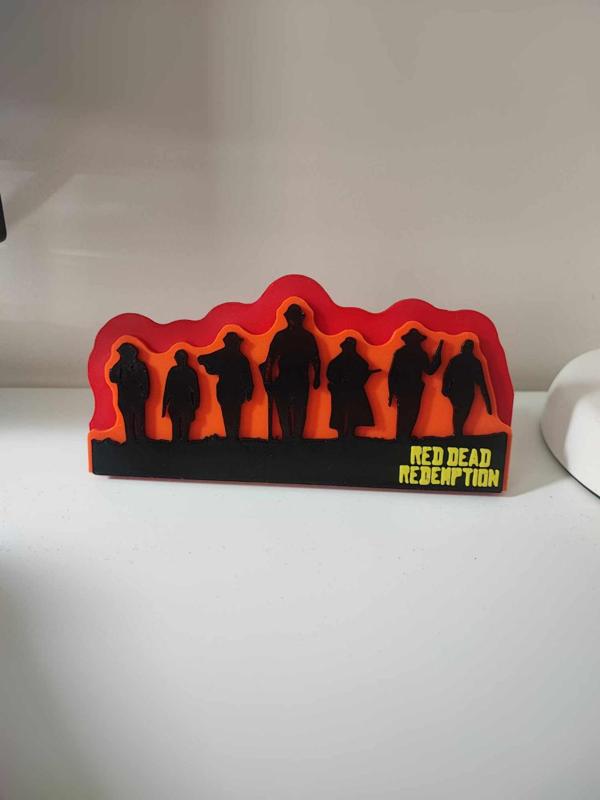 Red Dead Redemption shelf display