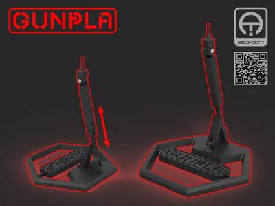 ​GUNPLA STAND [ 1/144 – HG.RG.BB ]