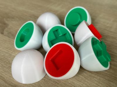 Montessori Smart Eggs Learning Educational Toy