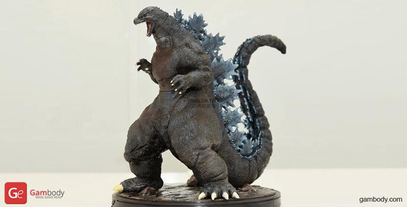 Heisei Godzilla 3D Printing Figurine | Assembly