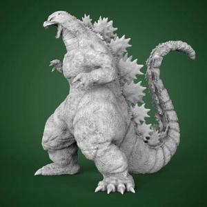 Heisei Godzilla 3D Printing Figurine | Assembly